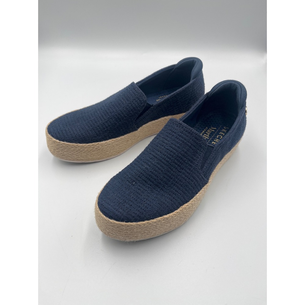 Skechers Martha Stewart BOBS Sesame By The Bay Navy Womens 7 Espadrille - Picture 5 of 11